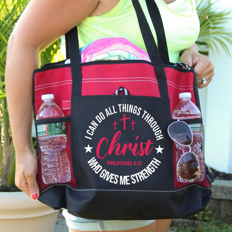 I Can Do All Things Philippians 4:13 Tote Bag