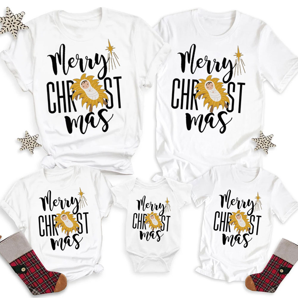 Merry Christmas Family Matching Shirts