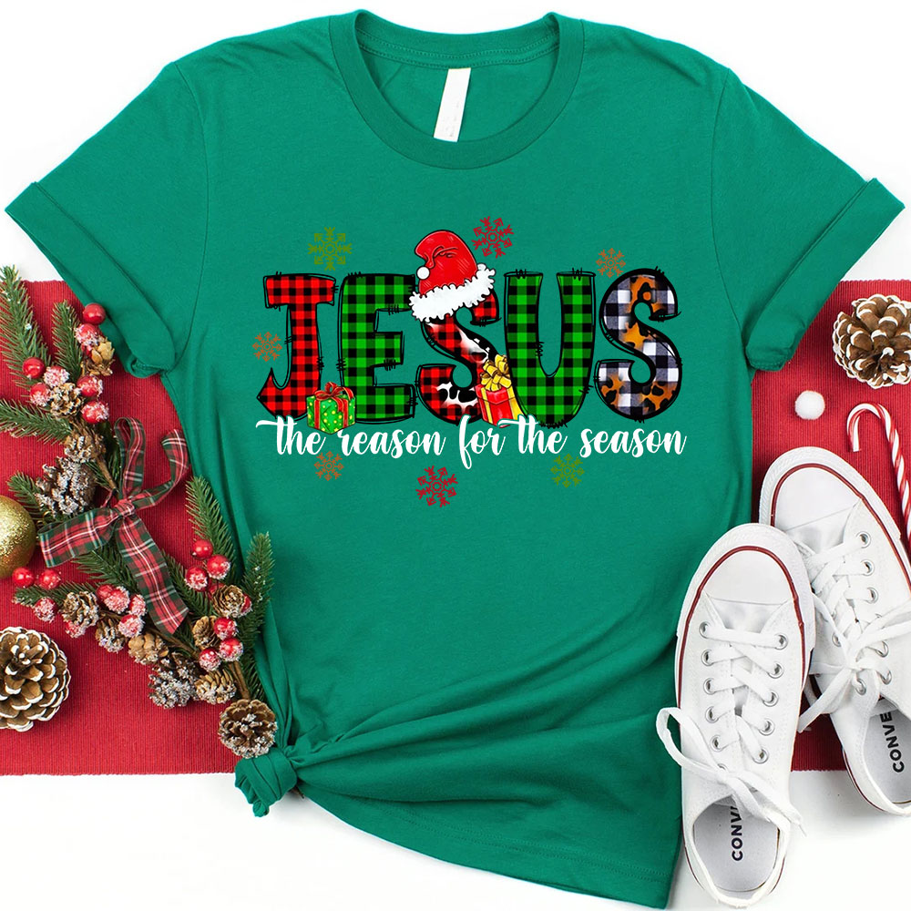 Jesus the Reason for the Season Christmas T-Shirt