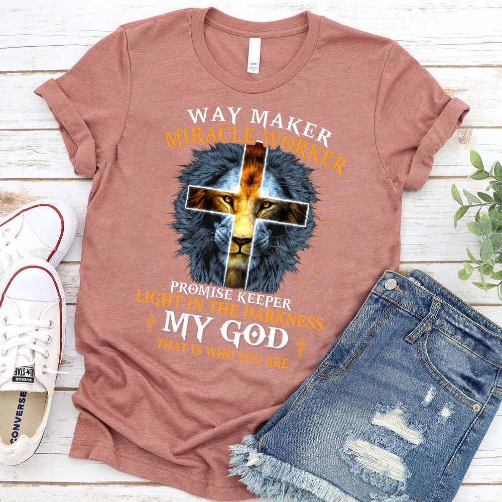 Lion Way Maker Miracle Worker Shirt