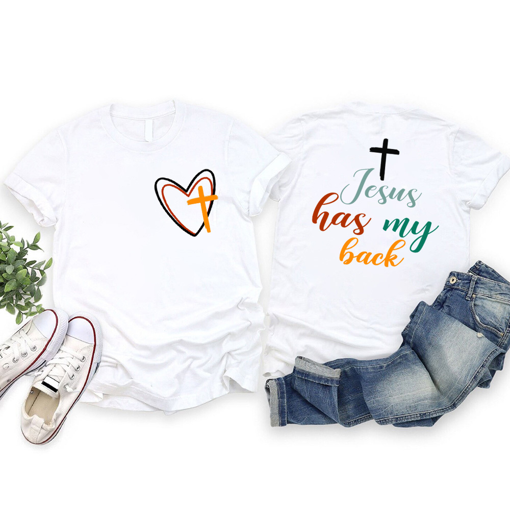 Jesus Has My Back Shirt