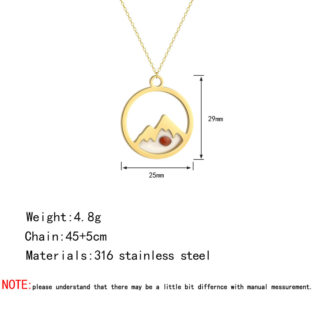 Faith Can Move Mountains Christian Necklace