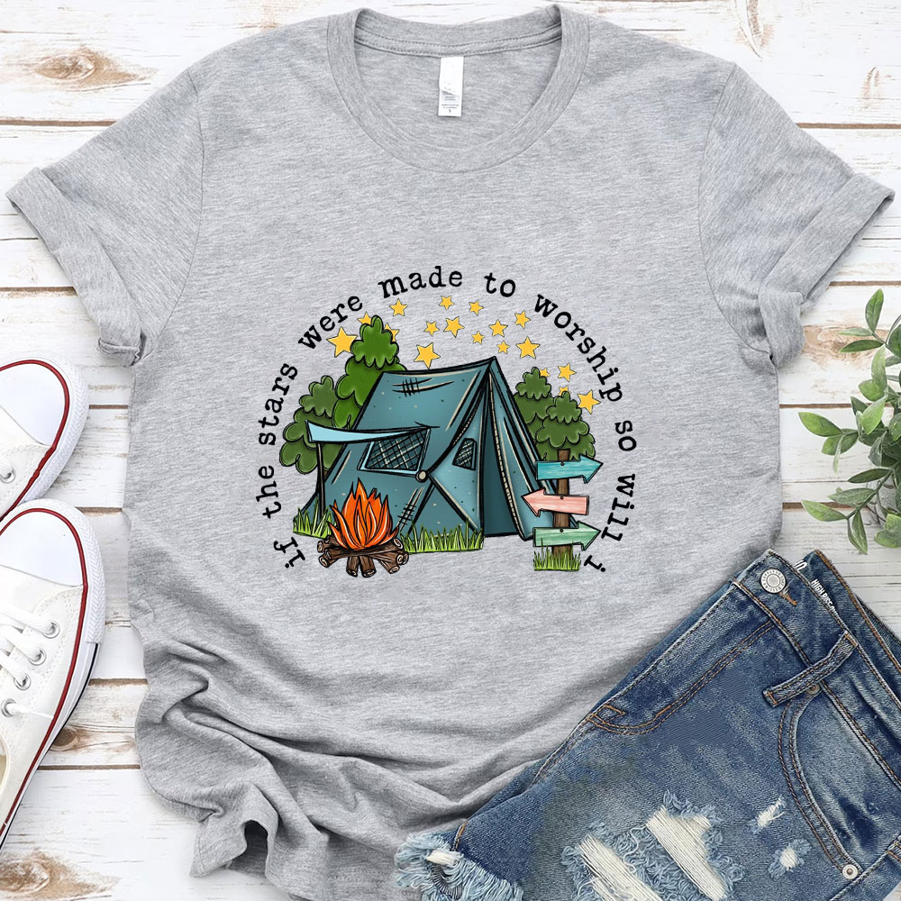 If the Stars Were Made to Worship So Will I Shirt