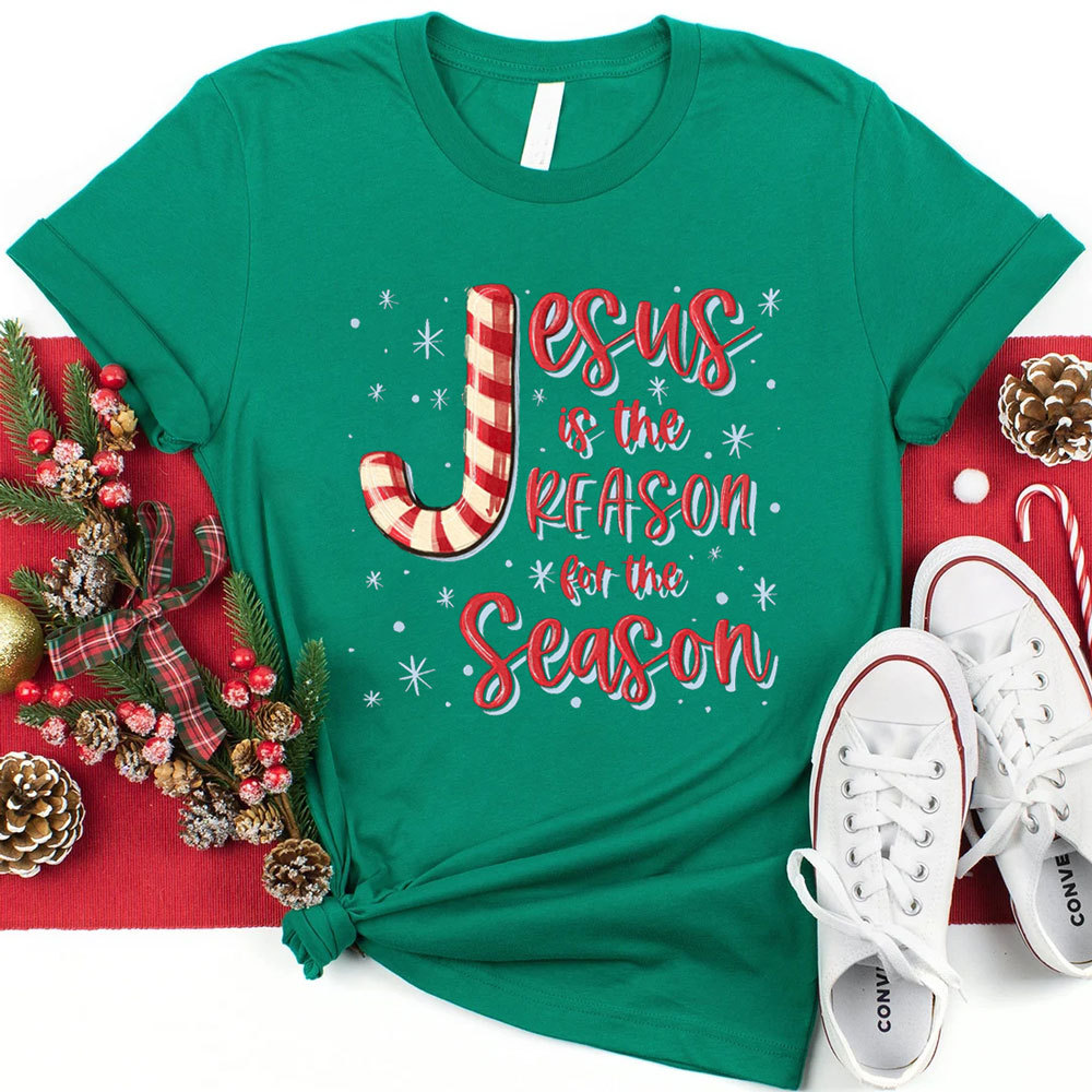 Jesus Is the Reason for the Season Christmas Tee