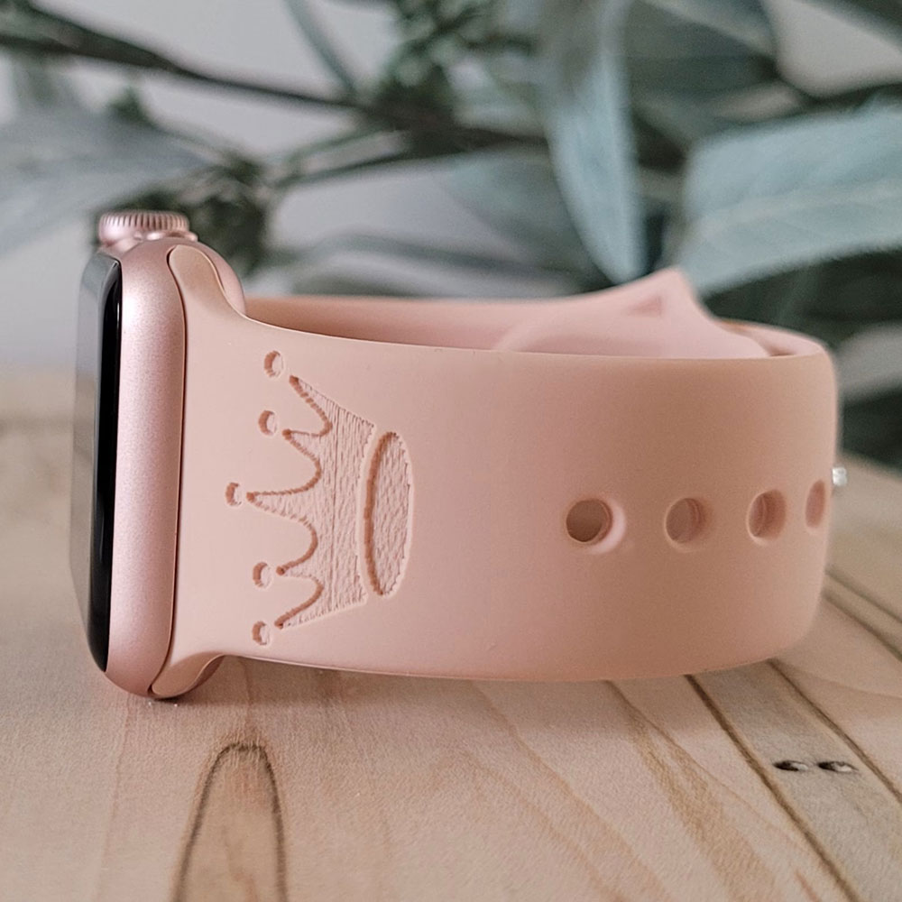 Daughter Of One True King Engraved Watch Band