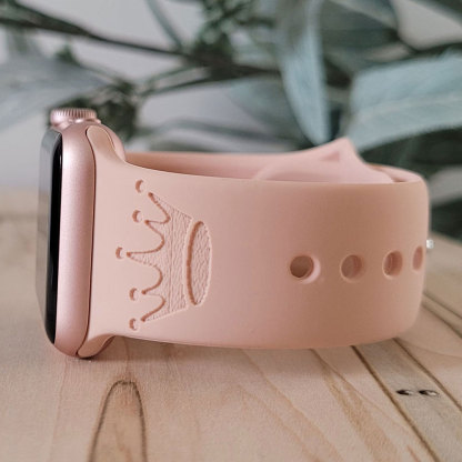 Daughter Of One True King Engraved Watch Band