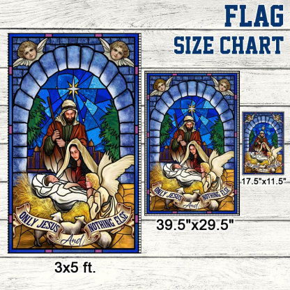 Only Jesus and Nothing Else Flag