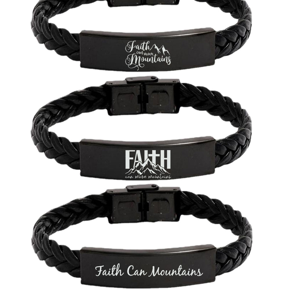 Faith Can Move Mountains Bracelet