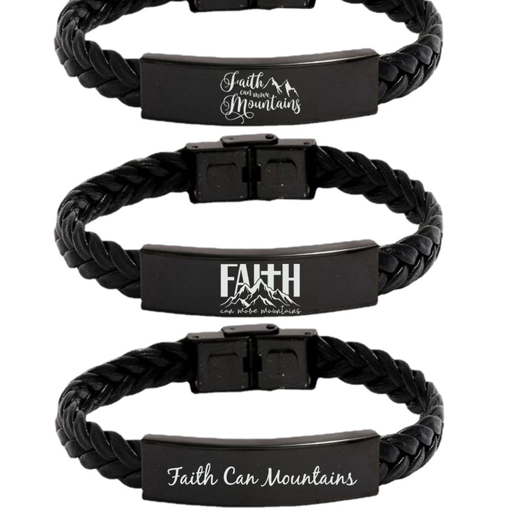 Faith Can Move Mountains Bracelet