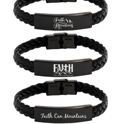 Faith Can Move Mountains Bracelet