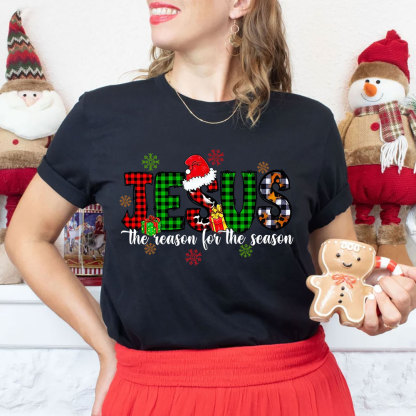 Jesus the Reason for the Season Christmas T-Shirt
