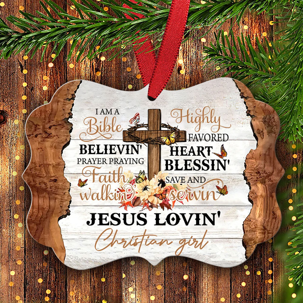 Christmas Jesus Lovin' Ornament