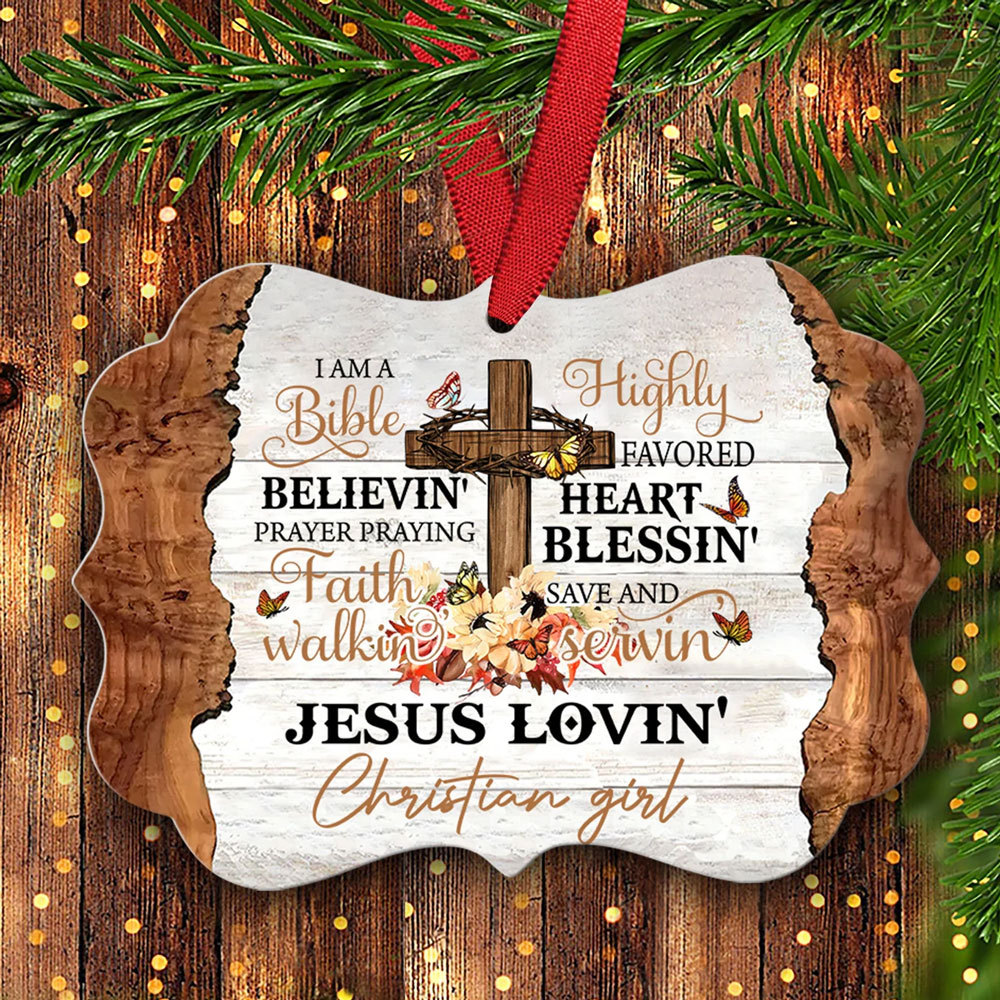 Christmas Jesus Lovin' Ornament