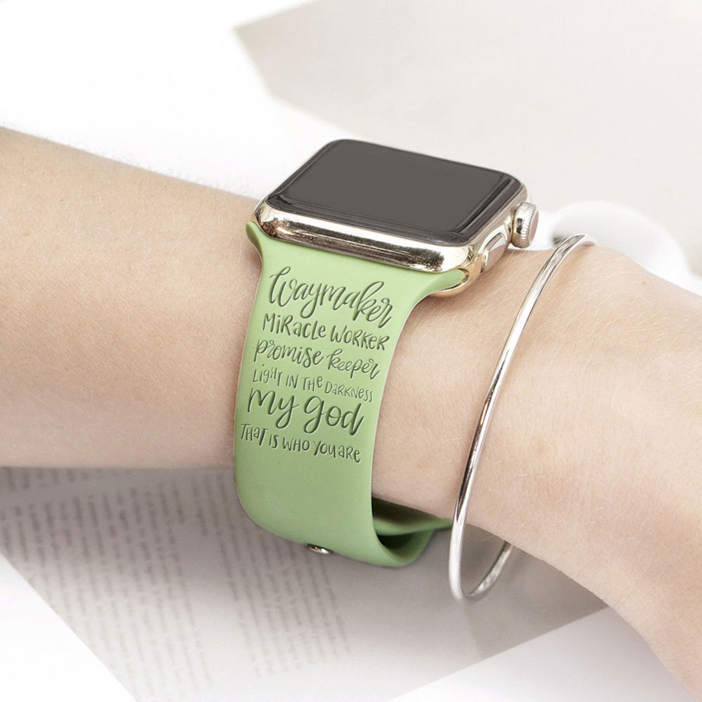 Waymaker Miracle Worker Engrave Watch Band
