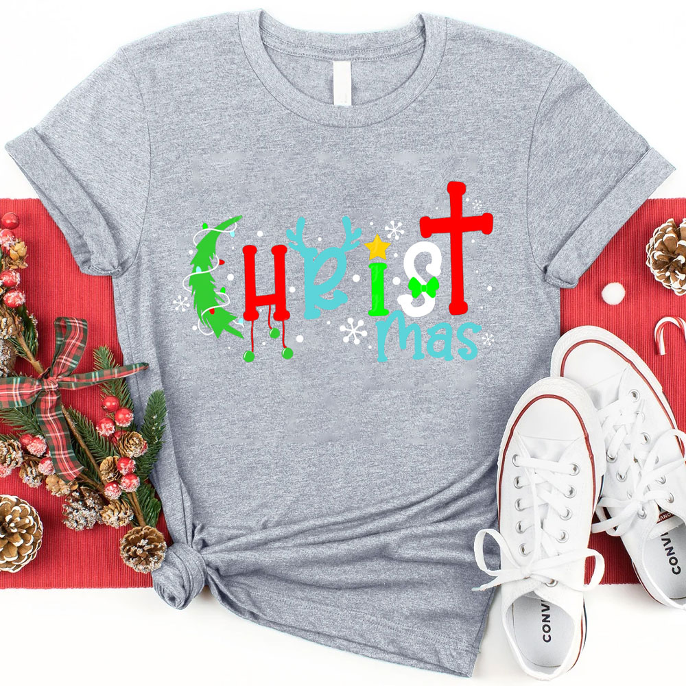 Christ Mas Holiday Christian Christmas T-Shirt