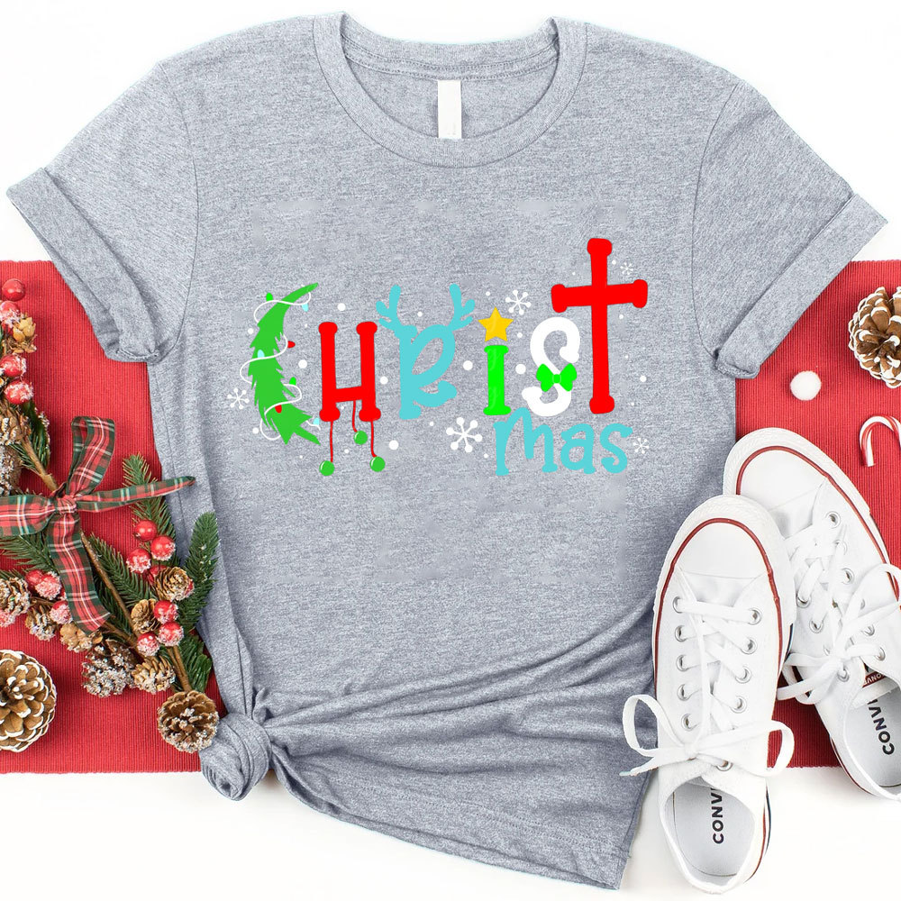 Christ Mas Holiday Christian Christmas T-Shirt