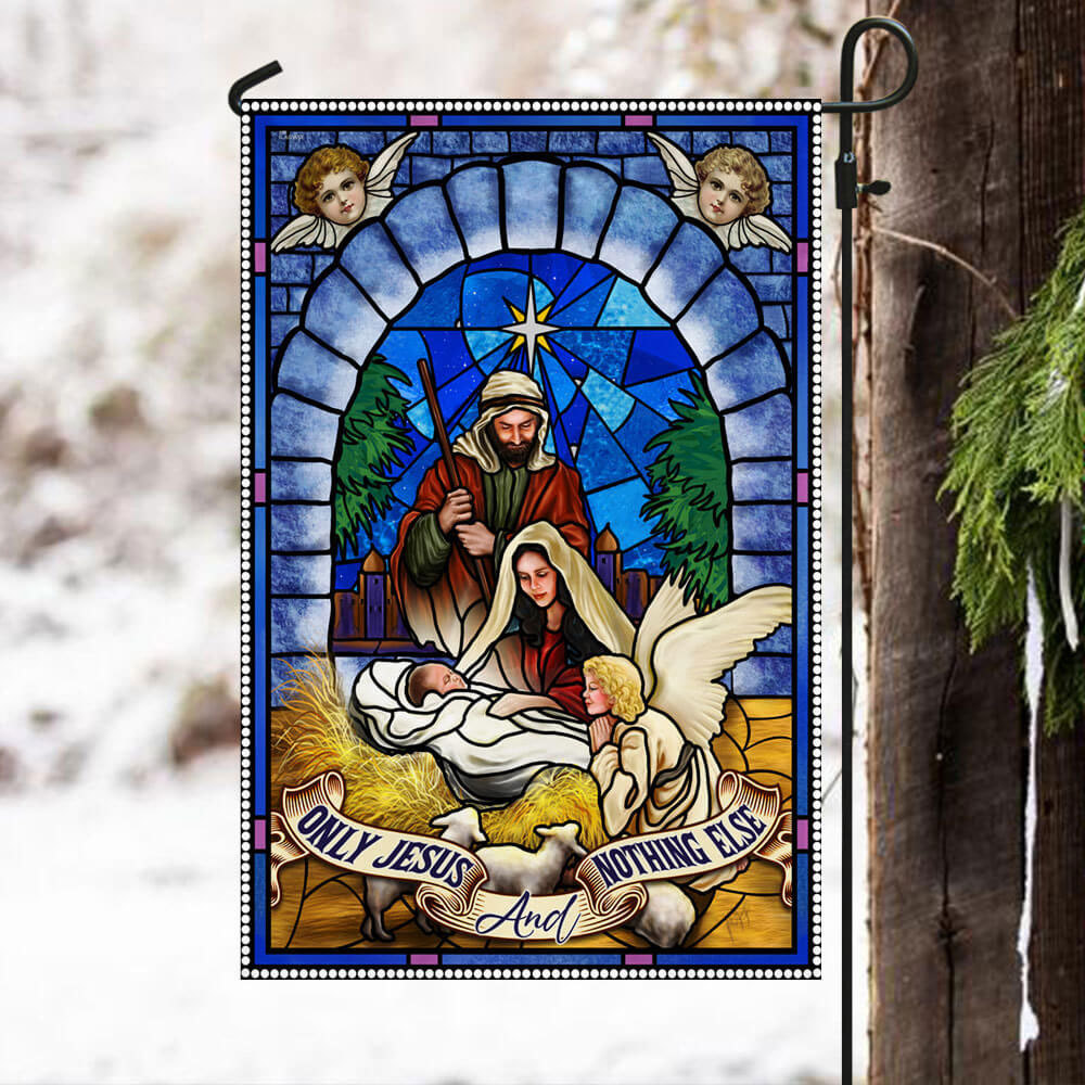 Only Jesus and Nothing Else Flag