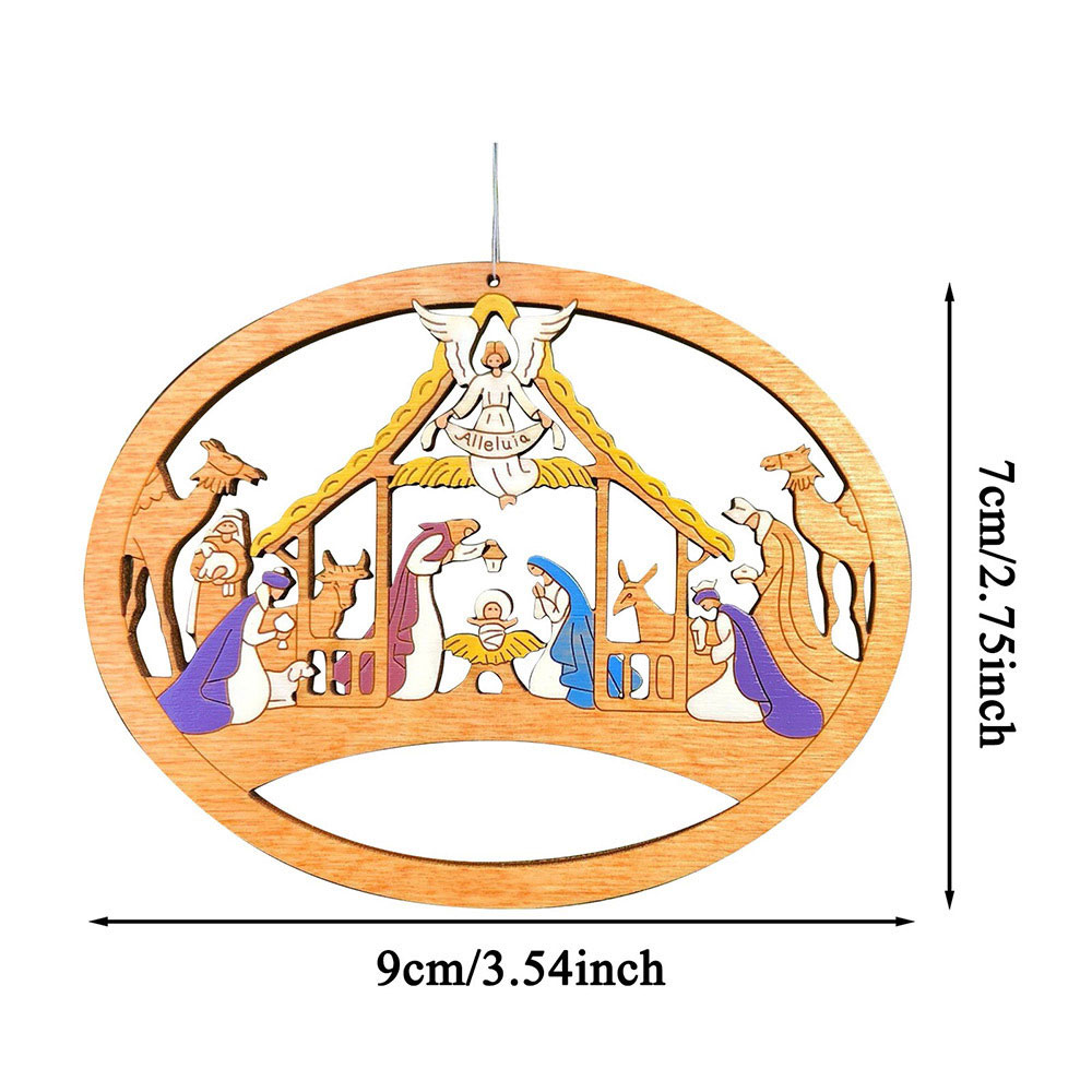 Nativity Scene Christmas Ornament Christmas Tree Decoration