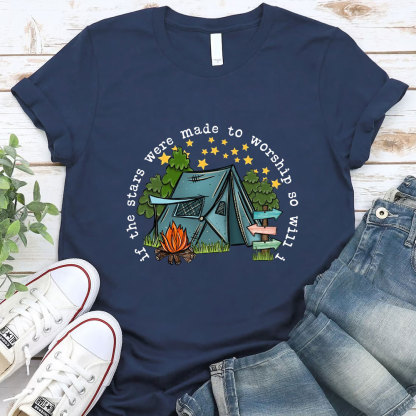 If the Stars Were Made to Worship So Will I Shirt