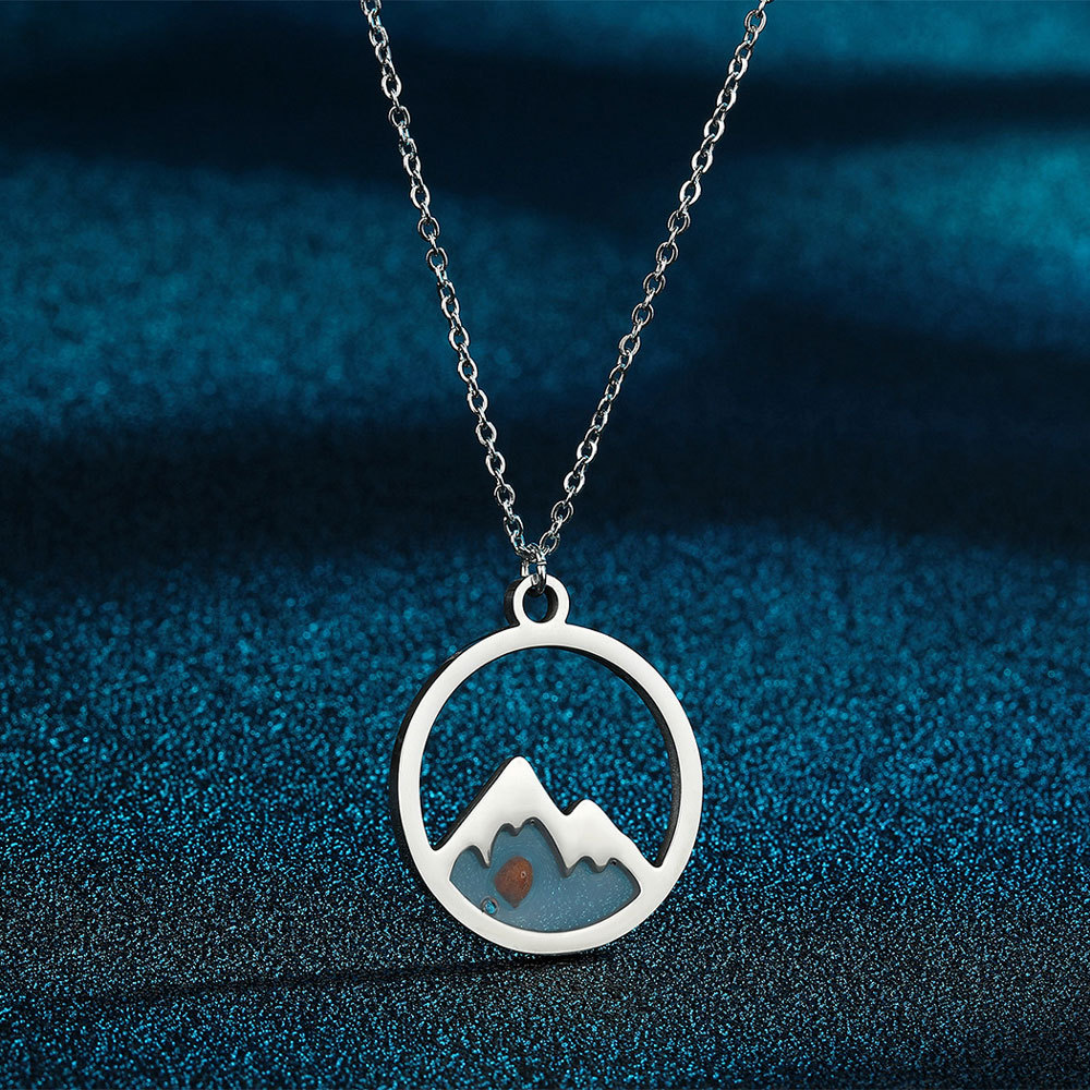Faith Can Move Mountains Christian Necklace