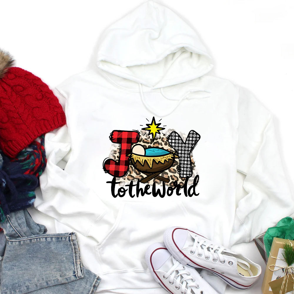 Joy to the World Christmas Hoodie