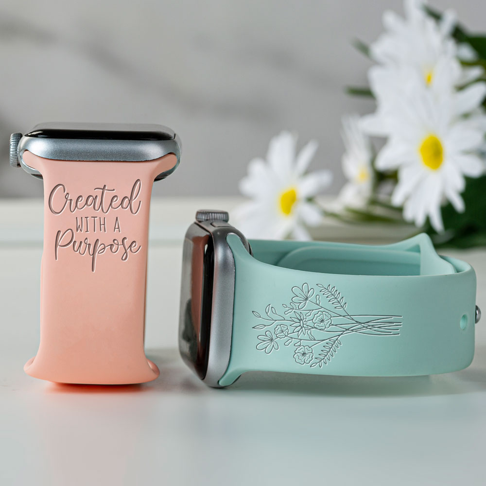 Created With A Purpose Scripture Watch Band