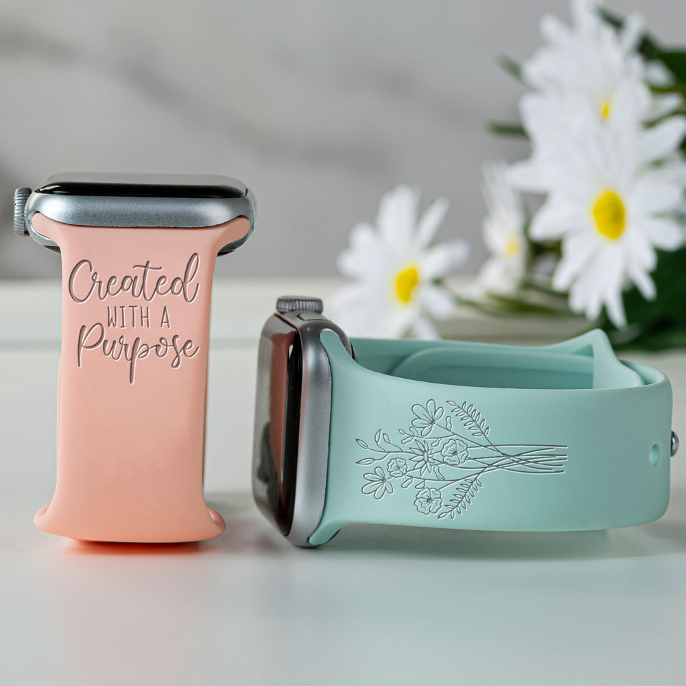 Created With A Purpose Scripture Watch Band