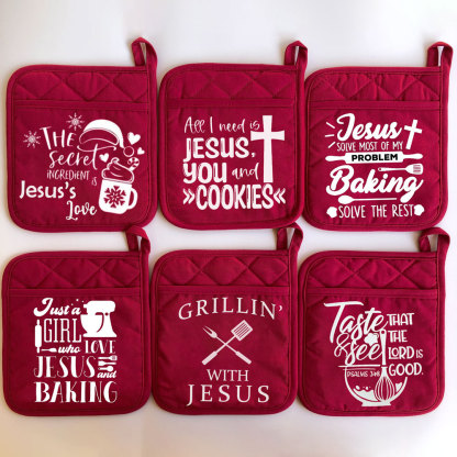 Personalized Christian Christian Pot Holder