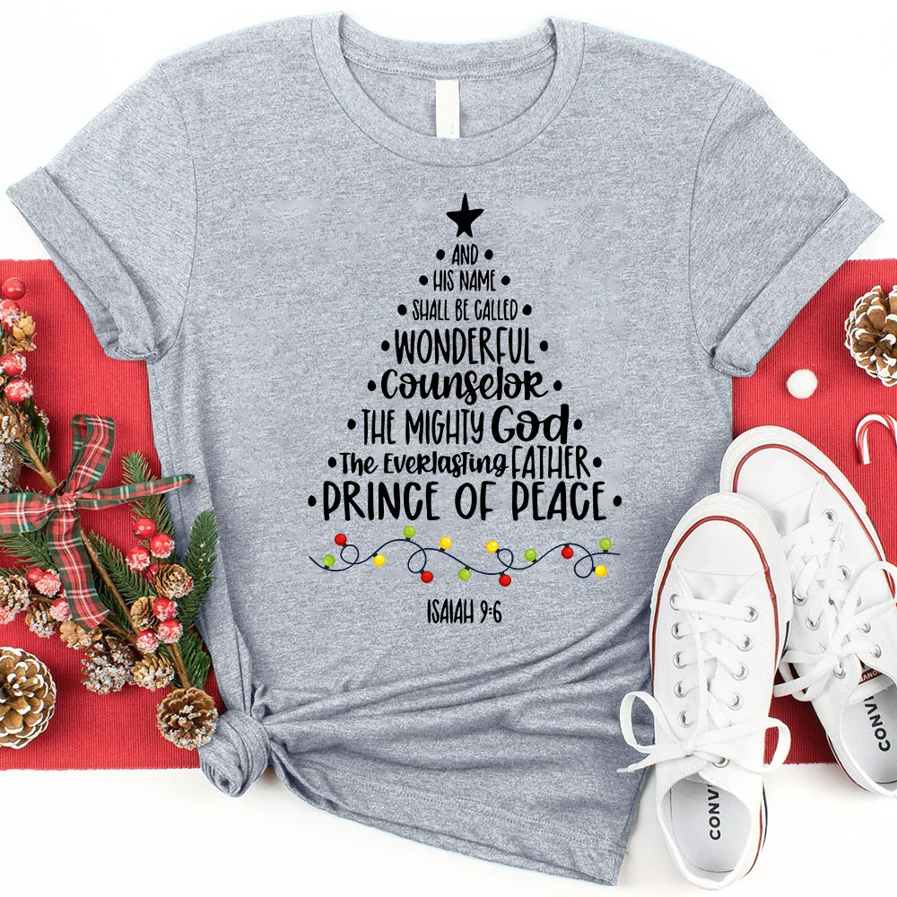 His Name Shall Be Jesus Christmas Shirt