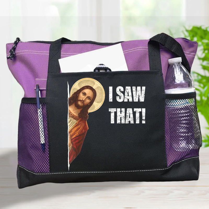 I Saw That Tote Bag