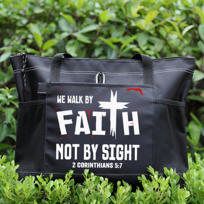Walk By Faith Not By Sight Tote Bag