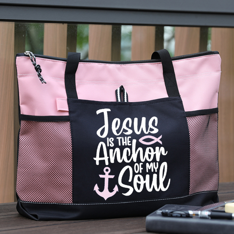 Jesus Is The Anchor To My Soul Tote Bag