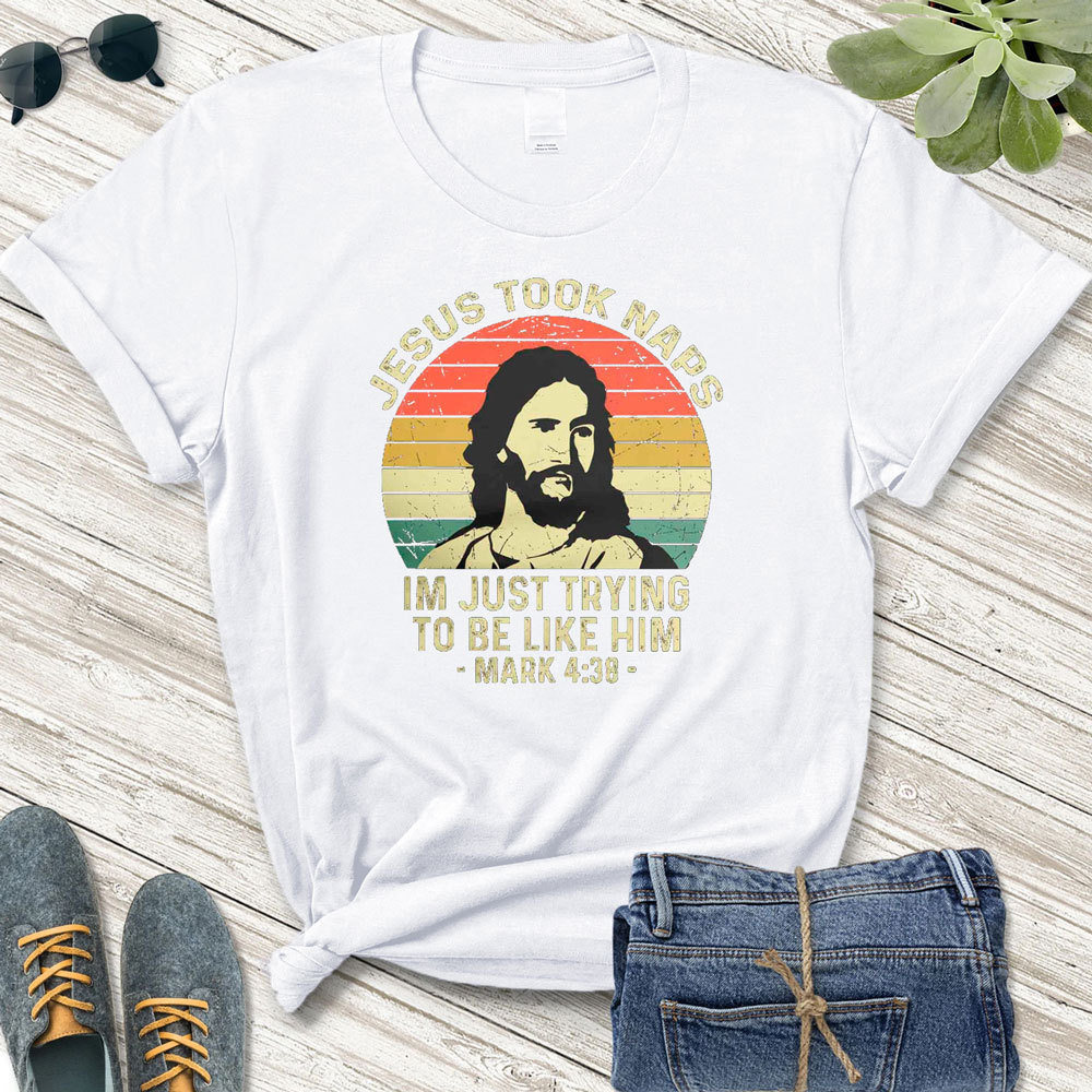 Jesus Took Naps Shirt Sale-GuidingCross