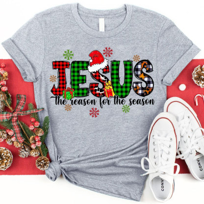 Jesus the Reason for the Season Christmas T-Shirt