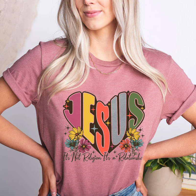 Jesus It’s Not Religion It’s A Relationship T-Shirt
