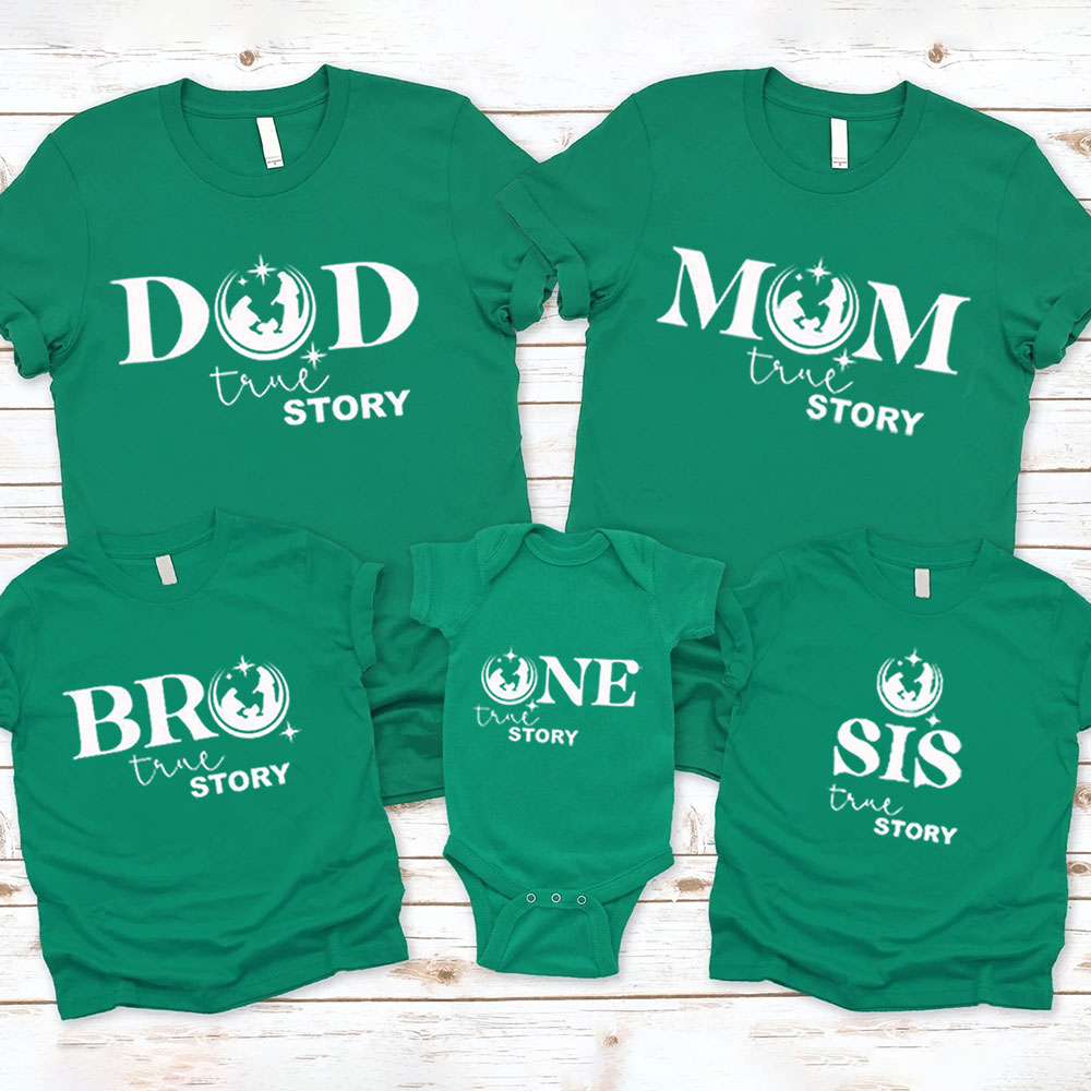 True Story Christmas Family Matching Shirt