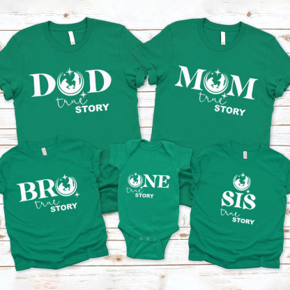 True Story Christmas Family Matching Shirt