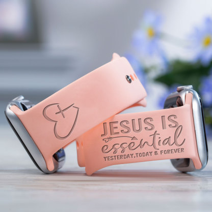 Jesus Is Essential Scripture Watch Band