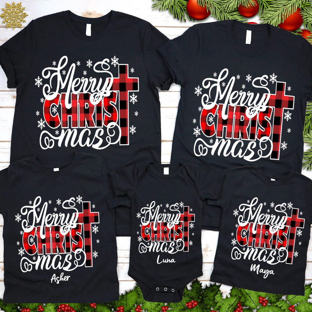 Merry Christ Mas Family Matching Shirts