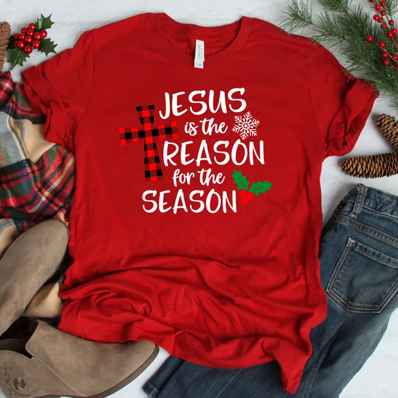 Jesus Is The Reason For The Season Christmas T-Shirt