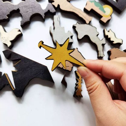 Manger Stable Nativity Puzzle with Animals
