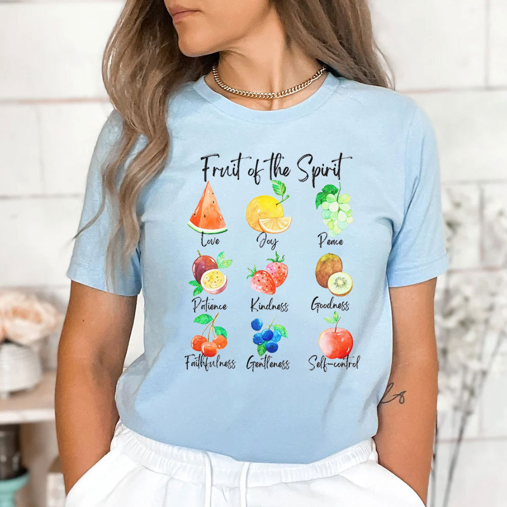 Fruit of the Spirit Bible Verse Inspirational Shirt