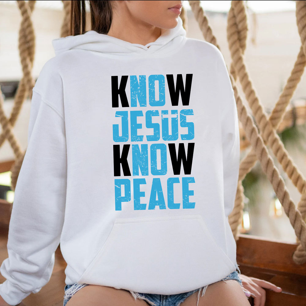 No Jesus No Peace Hoodie Sale - GuidingCross