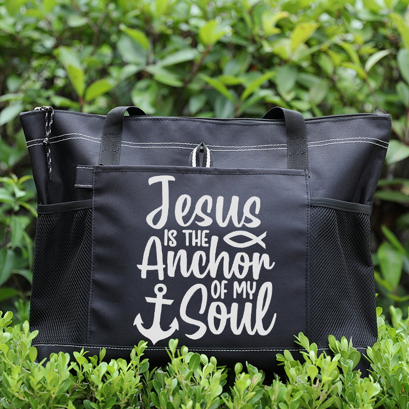 Jesus Is The Anchor To My Soul Tote Bag