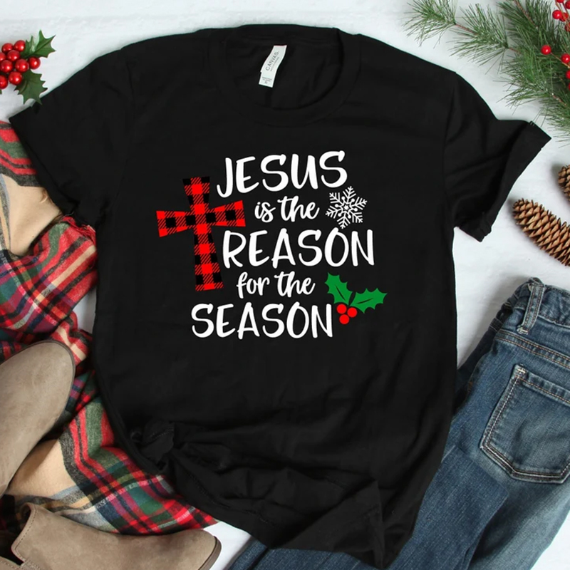 Jesus Is The Reason For The Season Christmas T-Shirt