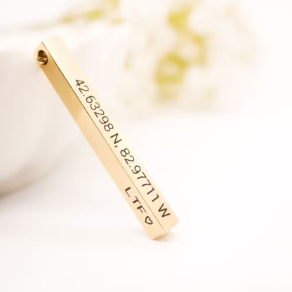 Custom Bible Verse Necklace for Woman