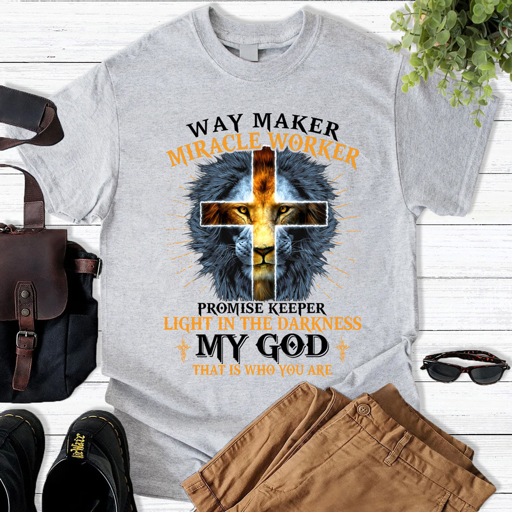 Lion Way Maker Miracle Worker Shirt