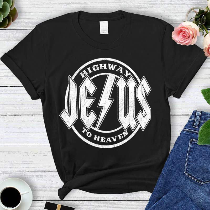  Jesus Highway To Heaven T-shirt