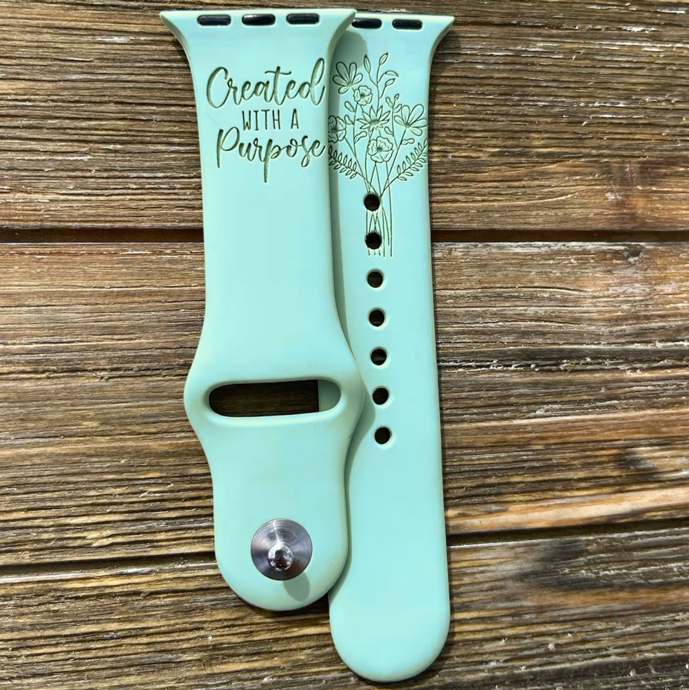 Created With A Purpose Scripture Watch Band