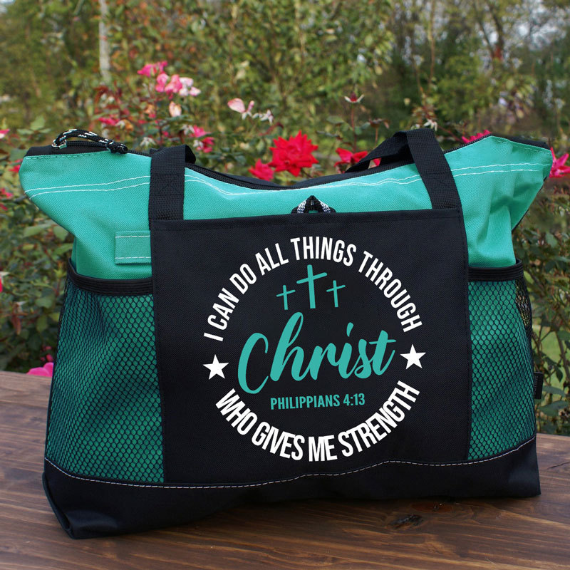 I Can Do All Things Philippians 4:13 Tote Bag